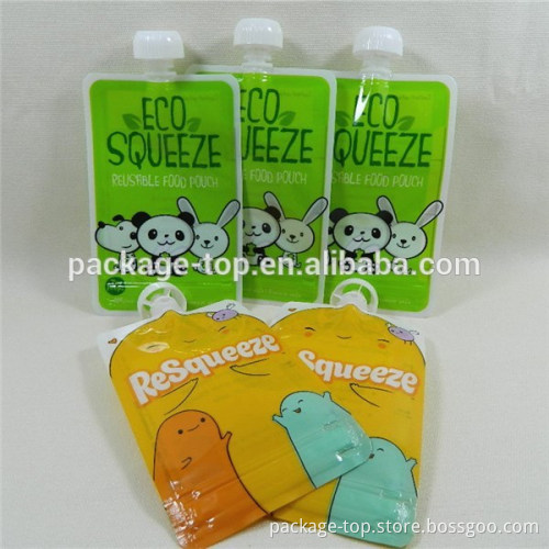 reusable baby food squeeze pouch wholesale